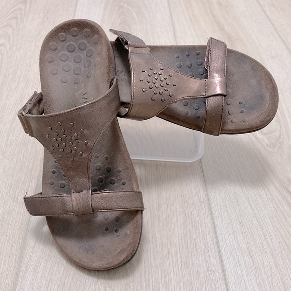 Vionic Adjustable Slide Sandals - Picture 2 of 8